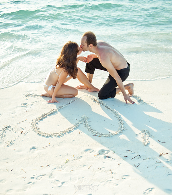 Honeymooners in Meeru Island Resort